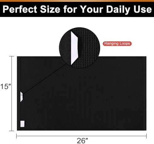 Homaxy 100% Cotton Waffle Weave Kitchen Towels, 4 Pack - Image 6