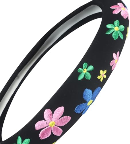 Embroidery Cute Steering Wheel Cover - Image 6
