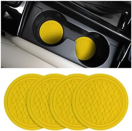Mandark 4PCS 2.75 Inch Car Cup Holder Coasters by Unknown