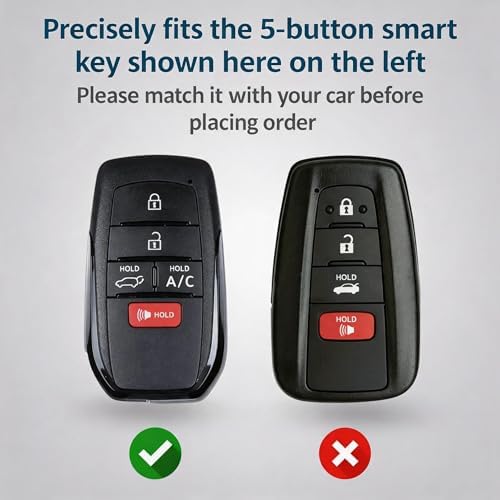 Silicone Key Fob Cover 2 Pack, Key Protector - Image 6