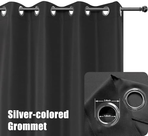 BONZER Outdoor Curtains for Patio Waterproof Thick Privacy - Image 2