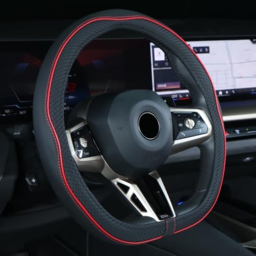 Mayco Bell Flat Bottom Steering Wheel Cover Anti-Slip, Breathable, Full Surround - Image 2