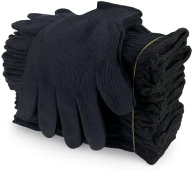 Evridwear Cotton Polyester String Knit Shell Safety Protection Work Gloves by Evridwear