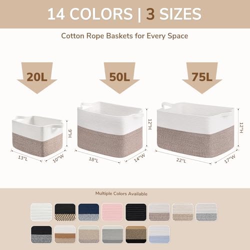 Goodpick 50L Large Woven Storage Basket - Image 6