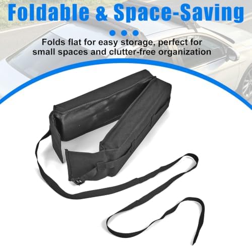 Roof Rack Pad for Kayak Surfboard SUP Canoe, 2 Pack Soft Pads - Image 5