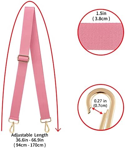 ZOOEASS Wide Shoulder Strap, Adjustable Replacement Belt Crossbody Canvas Bag - Image 3