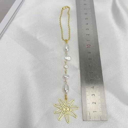 Sun Hanging Car Charm, Boho Crystals Decor - Image 3
