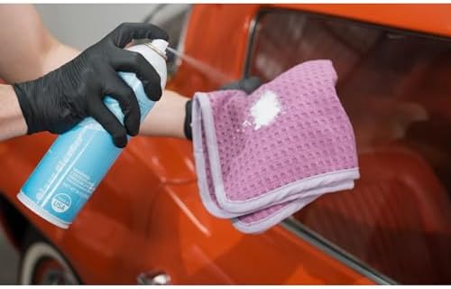 Little Waffle Microfiber Glass Towel 5 Pack – 16x16in 450 GSM Korean Waffle - Image 3