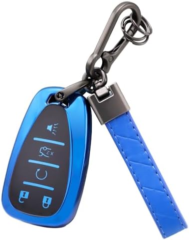 PIFOOG Key Fob Cover Fit for Chevy Malibu Equinox Blazer Traverse Trax by PIFOOG