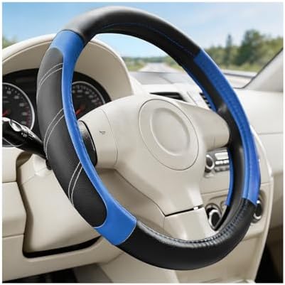 Car Steering Wheel Cover, 14.5-15" by BCOWPV