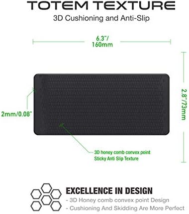 Car Dashboard Non Slip Mat, JIMISHA Anti Slip Pad, Anti Slide Sticky Dash Pad - Image 2
