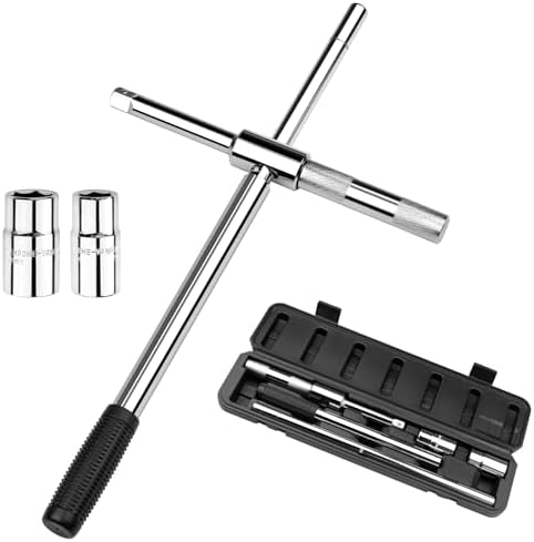 Extended Lug Wrench, 4 Way Tire Iron by Donext