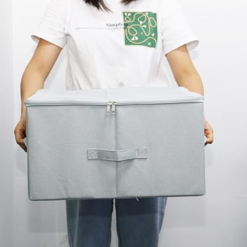 17.6 X 13.6 X 9.7", Folding Closet Clothes Storage Boxes - Image 6