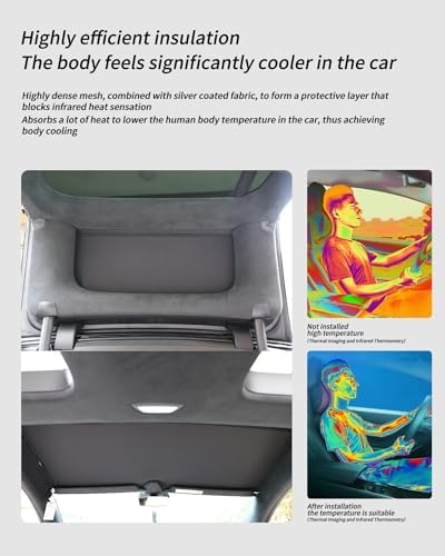 Roof Sunshade, Windshield Sunshade, Rear Windshield Sunshades, Glass Sunroof - Image 4