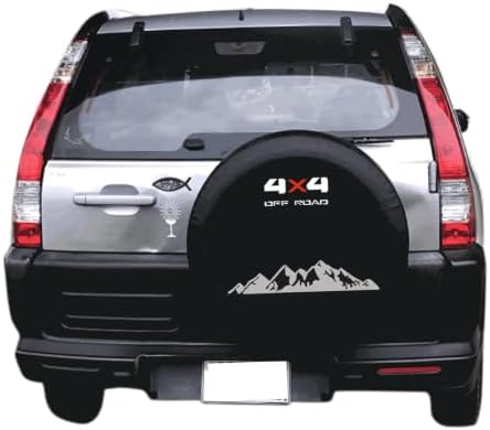 Spare Tire Cover for Honda CR-V Car SUVs, Thickening Faux Leather by Aolowewin