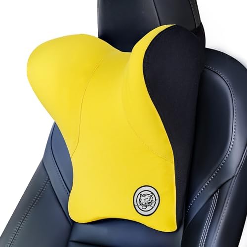 Car Neck Pillow for Driving Seat, Soft Memory Foam Headrest Pillow by TKLoop