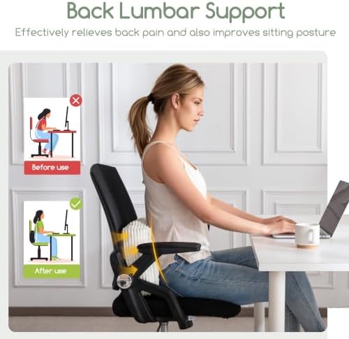 HIGOGOGO Lumbar Support Pillow for Recliner Chair/Accent Chair/Couch/Office - Image 5