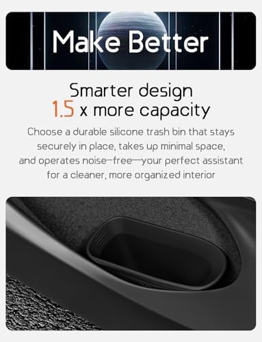 BMZX Car Trash Can Trash Bin, Mini Garbage Can Car Door TrashCan, Car - Image 3