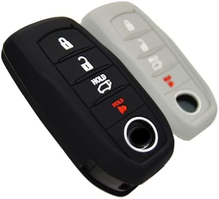 Silicone 4 Buttons Key Fob Cover Case by Zorratin