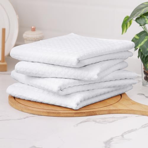 Homaxy Microfiber Kitchen Towels and Dishcloths Sets, 8 Pack - Image 6