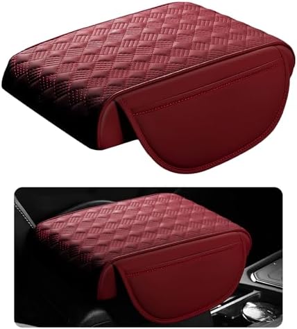Car Armrest Cushion, 12.2"x8.3" Memory Foam Console Pad by Hbxdeco