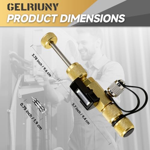 2026 Upgraded Vacuum-Rated Valve Core Removal Tool, 1/4" & 5/16" 2 Sizes - Image 5