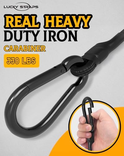 8 Pack 12" Heavy Duty Bungee Cords - Image 3