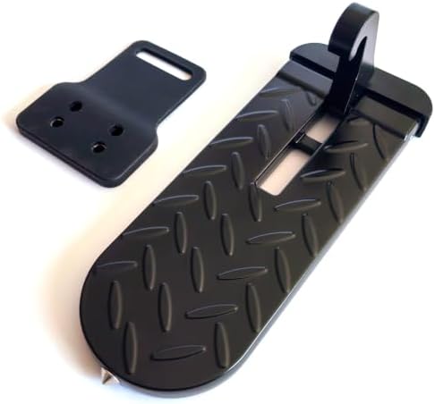 Car Door Step for Roof Access, Extra-Long, by Unknown