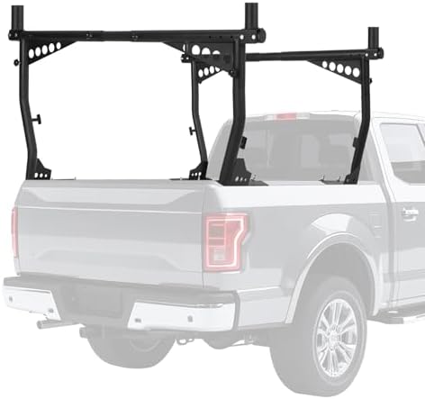 Global Adjustable Steel Truck Ladder Rack by LALFPET-Loveallforpets