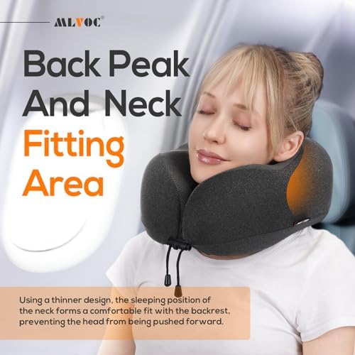 MLVOC Airplane Travel Neck Pillow - Image 4