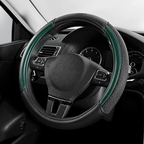 Skechers Air-Cooled Steering Wheel Cover, Leather Car Steering Wheel Cover by Unknown