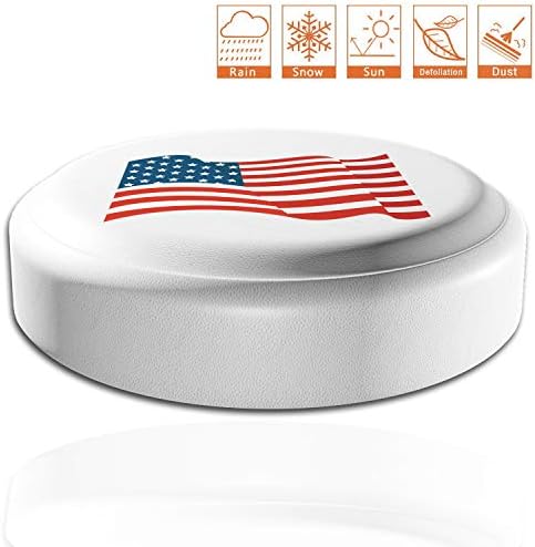 National Flag Spare Tire Cover, Universal Fit - Image 2