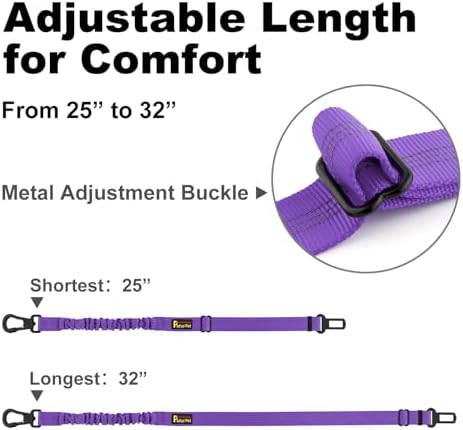 Plutus Pet Dog Seat Belt for Car, Adjustable Harness - Image 6