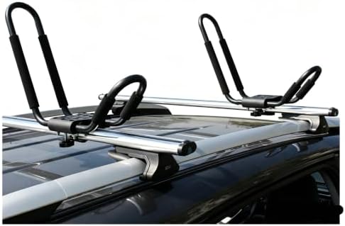 J Bar Kayak Roof Rack 2 Pair Heavy Duty Canoe Carrier - Image 6