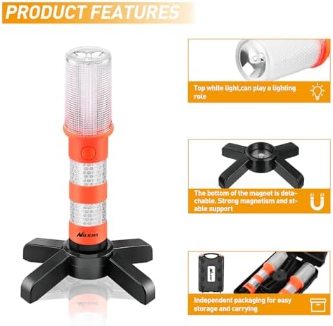 Nilight LED Emergency Roadside Lights - Image 6