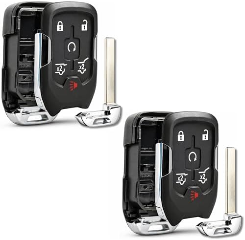 2X Key Fob Shell Case Replacement by USAREMOTE