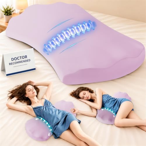 Fledano Lumbar Support Pillow for Bed – Floor Pillows & Cushions by Fledano