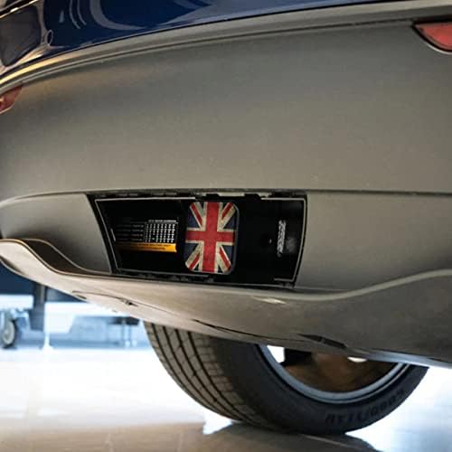 Swono Towing Hitch Cover UK Flag, Vintage United Kingdom British Flag Trailer - Image 4