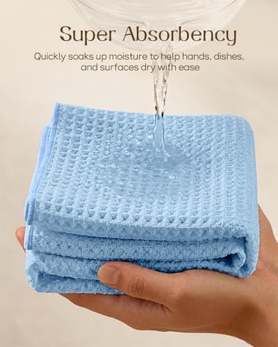 3pcs Double-Sided Waffle Kitchen Towels - Image 3