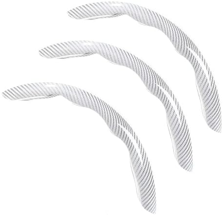 3pcs Universal Carbon Fiber Steering Wheel Cover, Anti-Slip & Segmented Design - Image 6