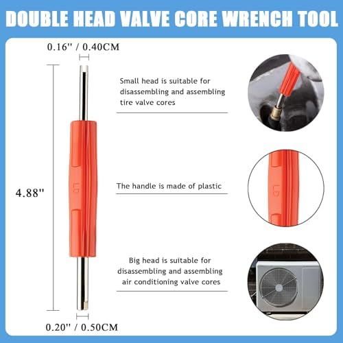 Diking R134a R12 A/C HVAC Air Conditioner Schrader Valve Stem Core Remover Tool - Image 6
