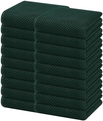 Homaxy 100% Cotton Waffle Weave Kitchen Dish Towels 18-Pack by Homaxy
