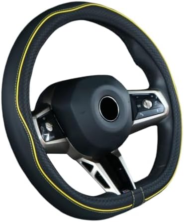 Mayco Bell Flat Bottom Steering Wheel Cover Anti-Slip, Breathable, Full Surround - Image 3