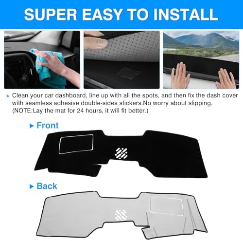 Autorder Dashboard Cover Mat for 2024 2025 2026 Mazda CX-90 CX90 Accessories - Image 5