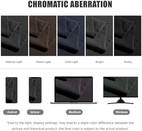 BONZER Outdoor Curtains for Patio Waterproof Thick Privacy - Image 5
