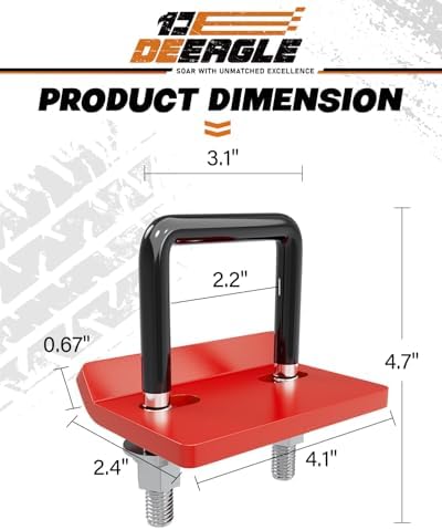 DEEAGLE Hitch Tightener Anti Rattle Stabilizer - Image 2