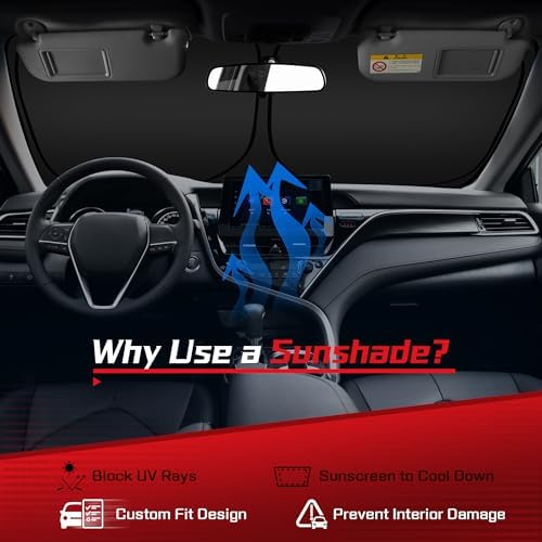 ARISMOTOR Windshield Sun Shade for Mazda CX5 2017-2026 - Image 3
