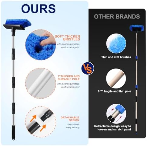 EVERRUSH 62" Car Wash Brush Mop - Image 3