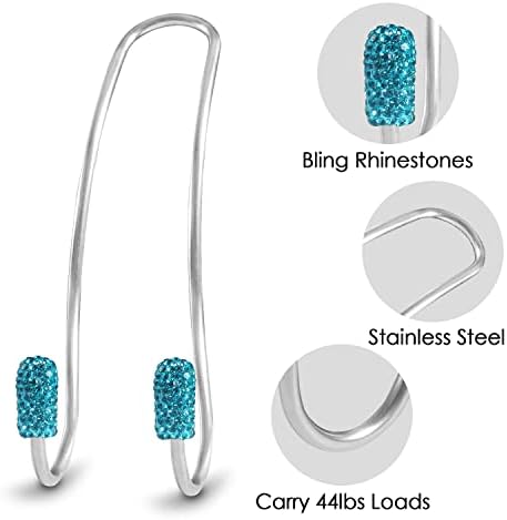 Guoord Bling Auto Hooks, Car Hangers Organizer Seat Headrest Hooks，Bag - Image 4