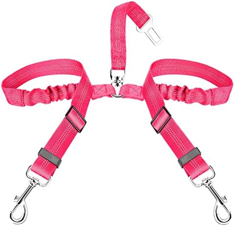 SlowTon Double Dog Seat Belt for Car by SlowTon